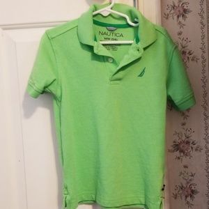 Nautica Little Boys 5/6 Short Sleeve Polo Shirt